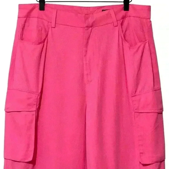BLANKNYC The Franklin Pants 32 Seven Wonders Pink Rib-Cage Utility Cargo NWT - Picture 6 of 15